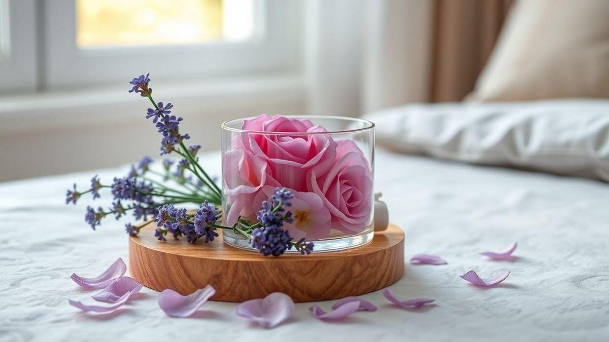 Essências Florais Concentradas para Aromatizadores em Cômodos Pequenos