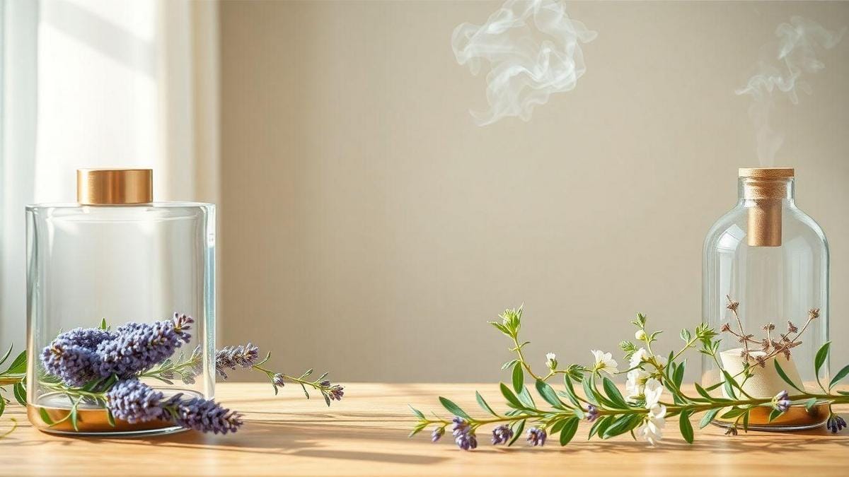 Fragrâncias Herbais Orgânicas para Vaporizadores em Ambientes Controlados