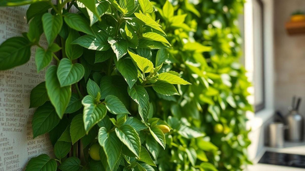 Hortelã Pimenta Marroquina para Jardineiras Verticais em Cozinhas Gourmet
