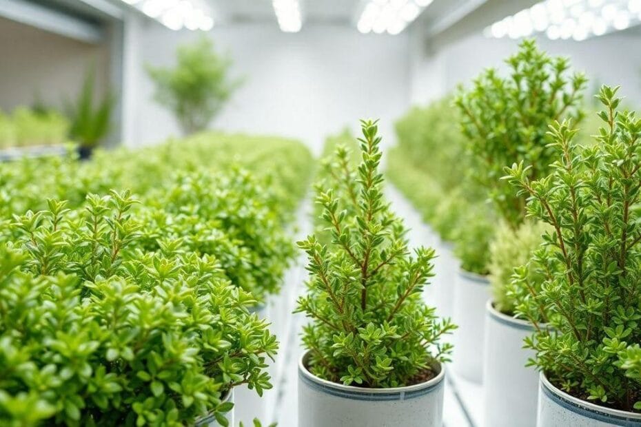 oregano-grego-selvagem-para-cultivo-indoor-em-prateleiras-iluminadas