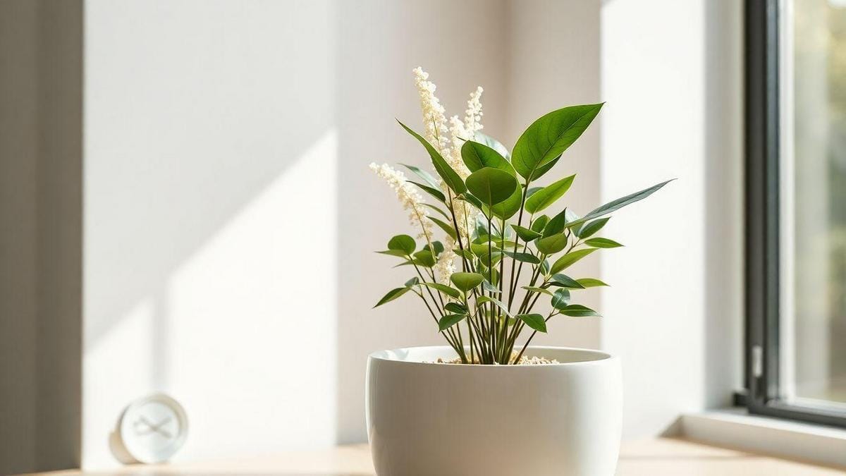 Perlita Expandida Granulada para Vasos Autoirrigáveis em Ambientes Indoor