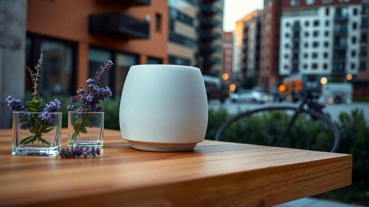 Soluções Herbais Naturais para Difusores Portáteis em Ambientes Urbanos